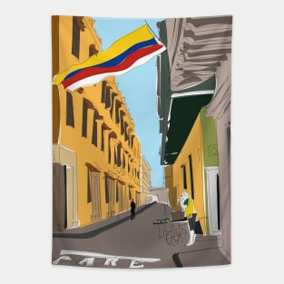 Cartagena de Indias, Colombia Tapestry