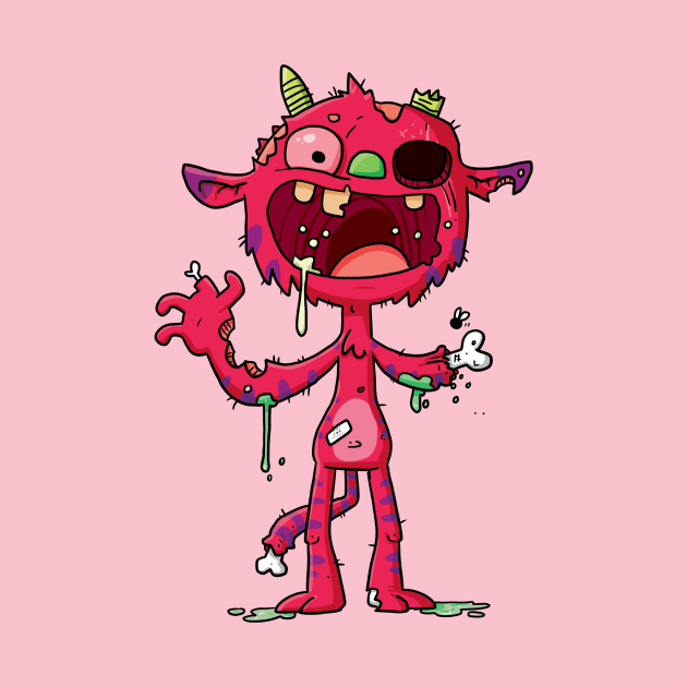 Stinky Rotting Monster by striffle