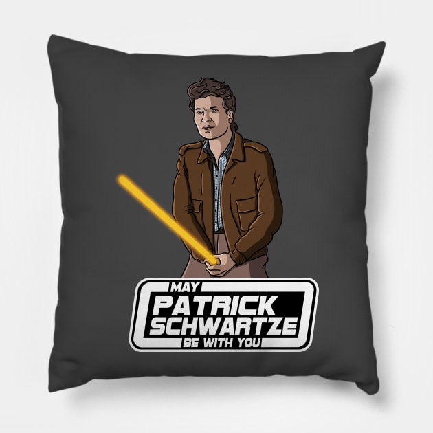 Patrick Schwartze Pillow by kickpunch