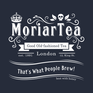 MoriarTea (new, white) T-Shirt