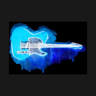 Watercolor guitar T-Shirt