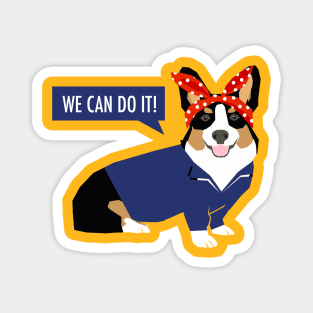 Tri Corgi Rosie Magnet