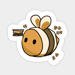 Smores Bee Magnet