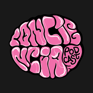 ConCiencia Pink Brain Desing 🧠 T-Shirt