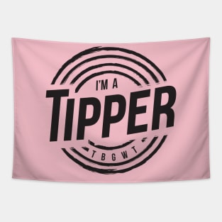 TBGWT Tipper Logo Black Tapestry