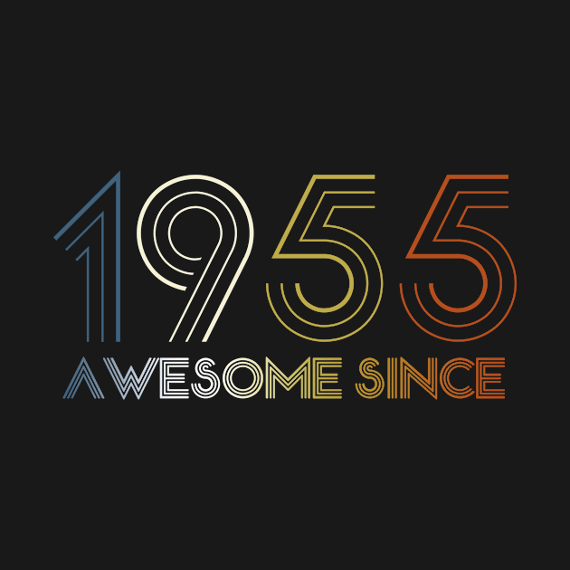 Awesome since 1955 67 years old by hoopoe