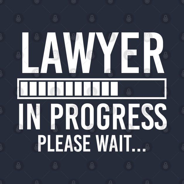 Law Student Gift Future Lawyer Gift Lawyer In Progress by kmcollectible