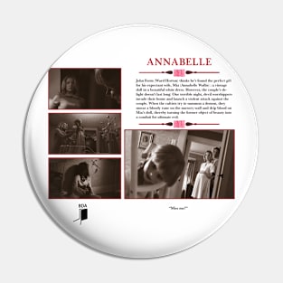 Annabelle Synopsis Design Pin