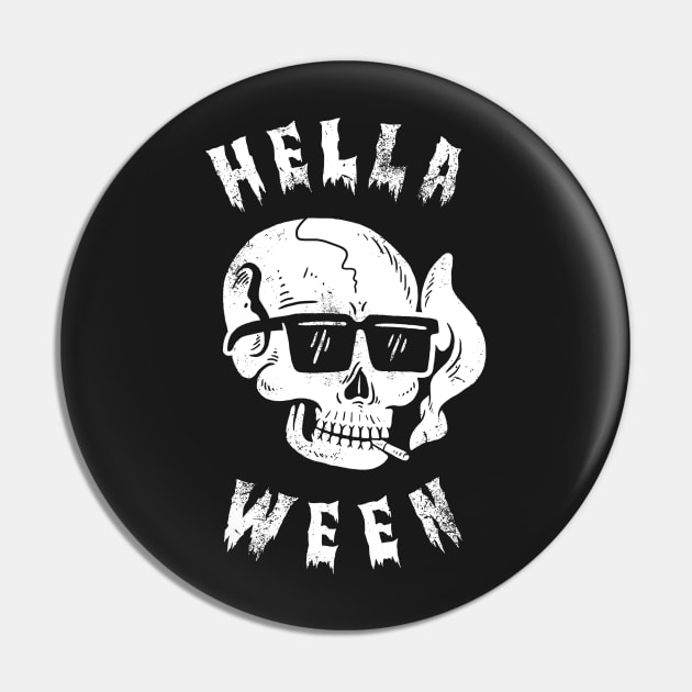 Hellaween Pin by dumbshirts