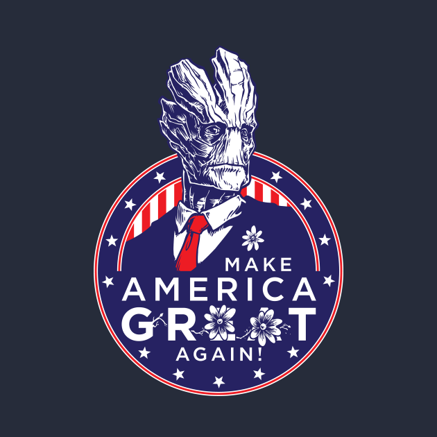 I Am President! - Groot - T-Shirt