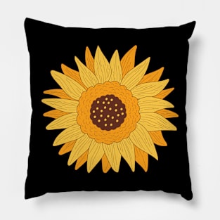 Sunflower Pillow