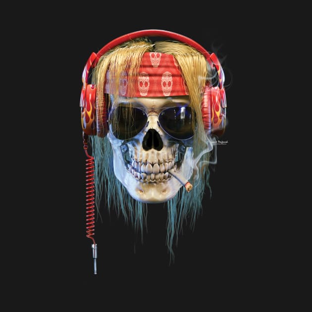 Skull Rocker by David Penfound Artworks