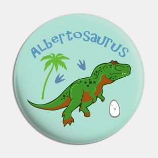 Cute Albertosaurus Pin