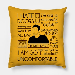 Nick Miller Quotes Pillow