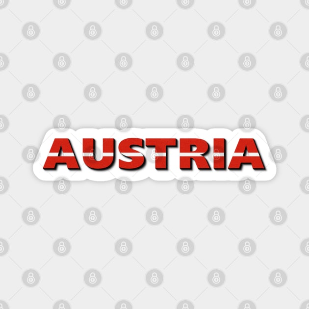 AUSTRIA. ÖSTERREICH. SAMER BRASIL Magnet by Samer Brasil