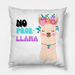 No Prob LLama Pillow