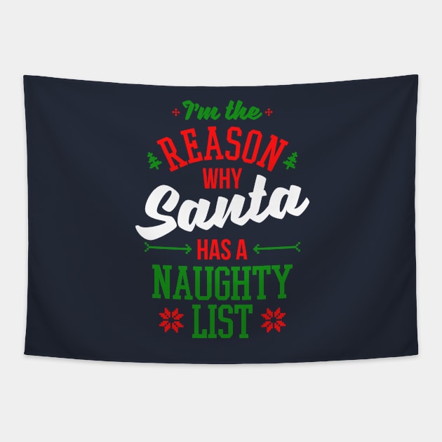 Naughty List Tapestry by VomHaus