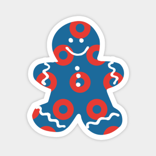 Phish Fishman Donuts Gingerbread Man Magnet