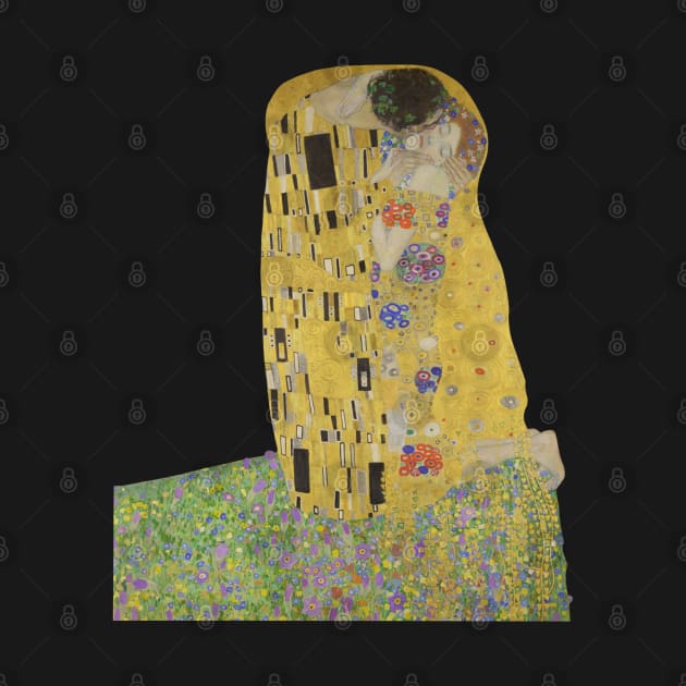 The kiss by Gustav Klimt by Africa