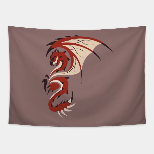 Reign of Heavens - Rathalos Tapestry by kinokashi