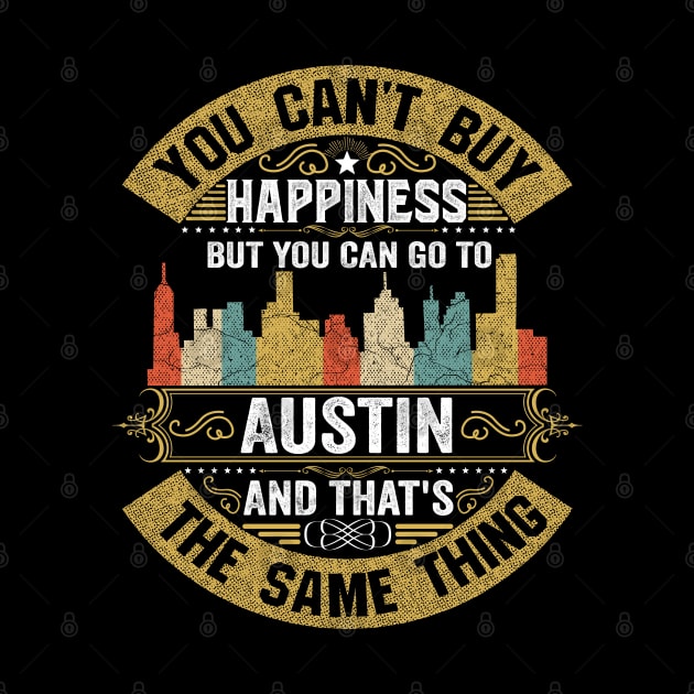 USA City Austin City T-Shirt I Love Austin Flag Texas State Home City Austin Map Native American USA Flag by BestSellerDesign