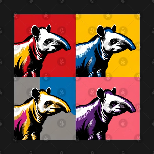 Pop Art Tapir - Perissodactyla by PawPopArt