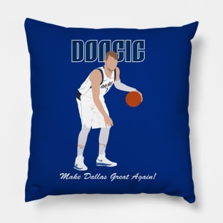 Doncic : make dallas Great again Pillow