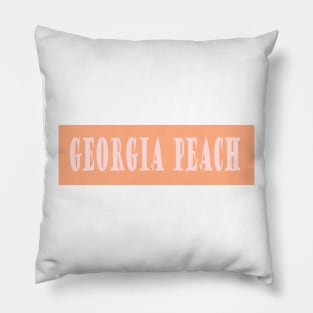 Georgia Peach Pillow