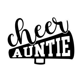 Cheer auntie, cheerleader, cheerleading T-Shirt