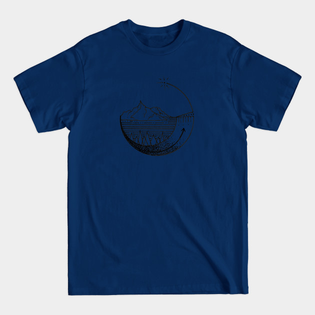 Take / Me / Back - Ocean - T-Shirt