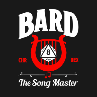 D&D Character Class Bard T-Shirt