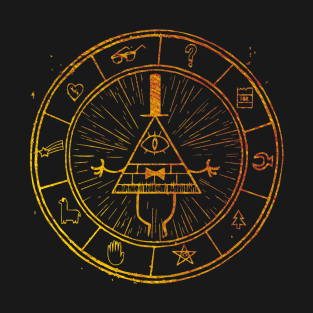 The Bill Cipher Wheel T-Shirt
