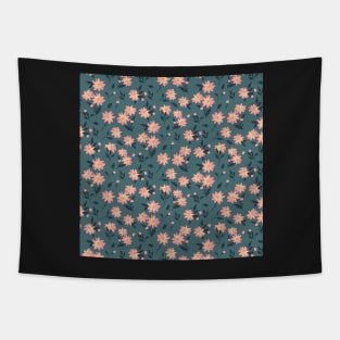 Modern Palette Wildflower Pattern Tapestry