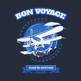 Bon Voyage - Around the world travel T-Shirt