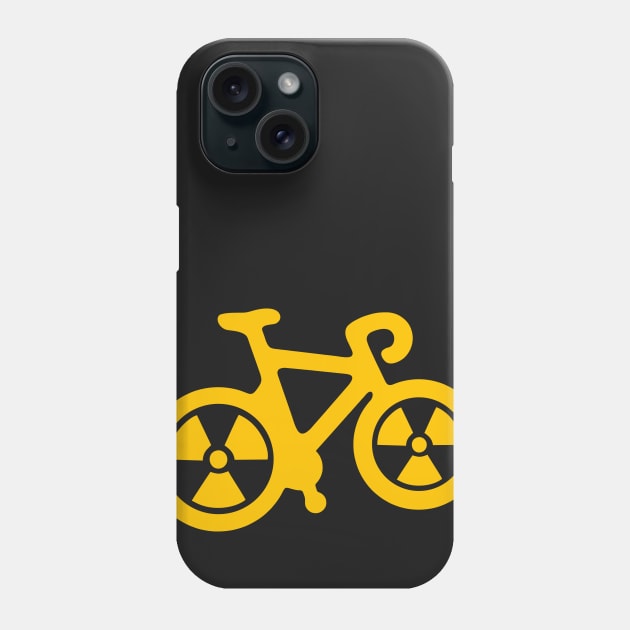Radioactive Bicycle Phone Case by XOOXOO