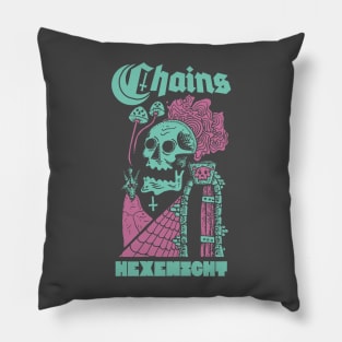 CHAINS X DOOMCVLT666 HEXENIGHT Pillow