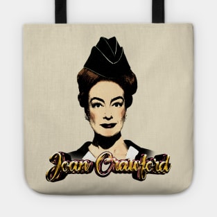 Joan Crawford - Engraving Style Tote