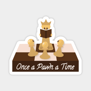 Funny Pawn & Queen Puns | Gift Ideas | Chess Player Magnet