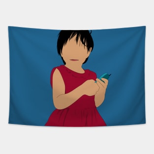 Little cute girl Tapestry