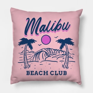 Malibu Beach Club Pillow