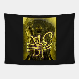 Yellow Phantom Tapestry