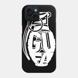 GUFA Grenade White Pocket Logo Phone Case