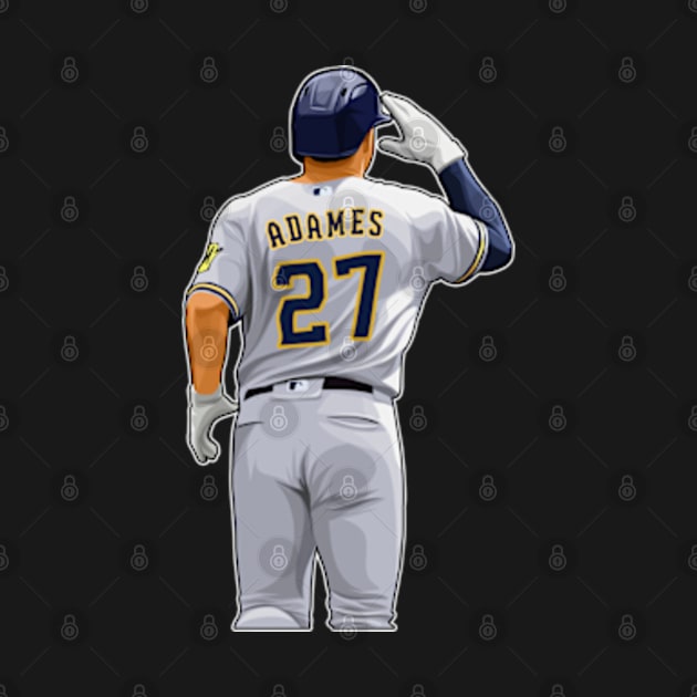 Willy Adames #27 Hits Homerun by RunAndGow