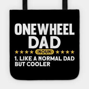 Funny Onewheel Dad Definition Tote