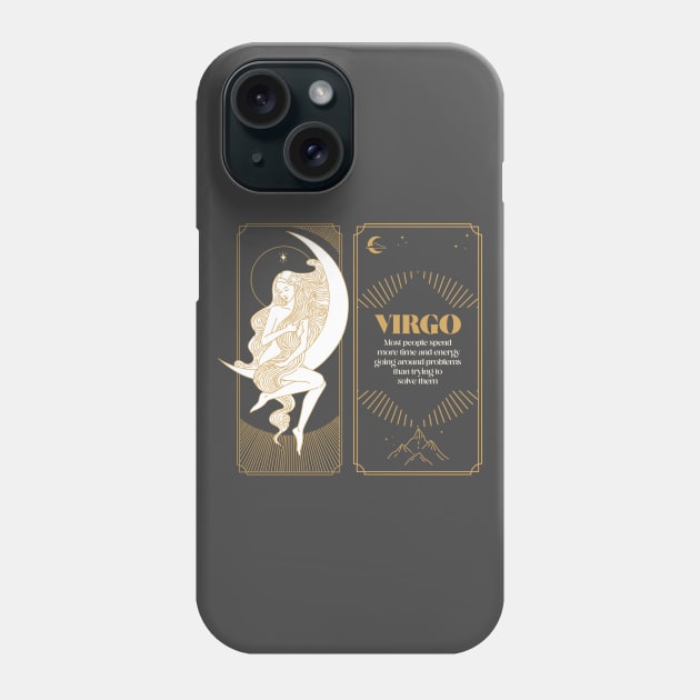 Virgo Zodiac Sign Phone Case by Tip Top Tee's