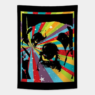 Rainbow Boba Tapestry