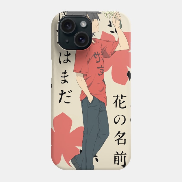 Yadomi Ginta- Ano Hana Phone Case by oncemoreteez