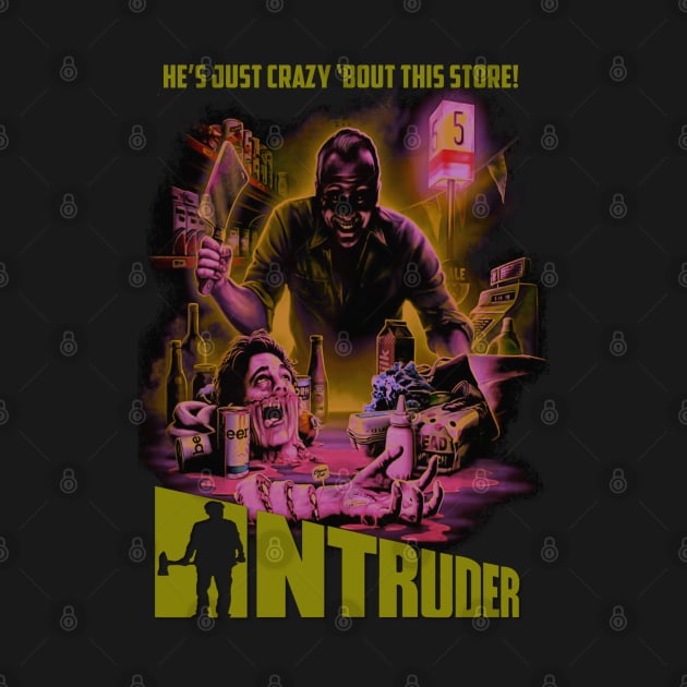 Intruder, Classic Horror, (Version 2) by The Dark Vestiary