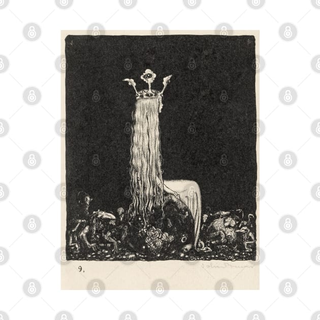 Princess, John Bauer - Lithograph 9 (1915) by immortalpeaches