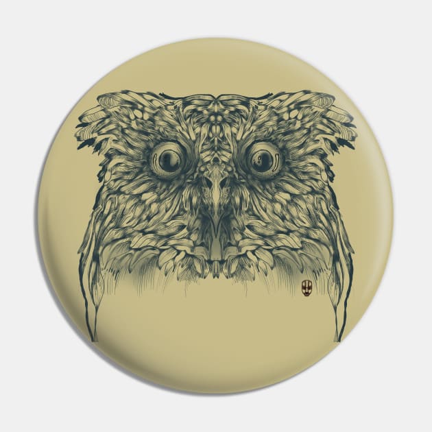 Owl Pin by fakeface